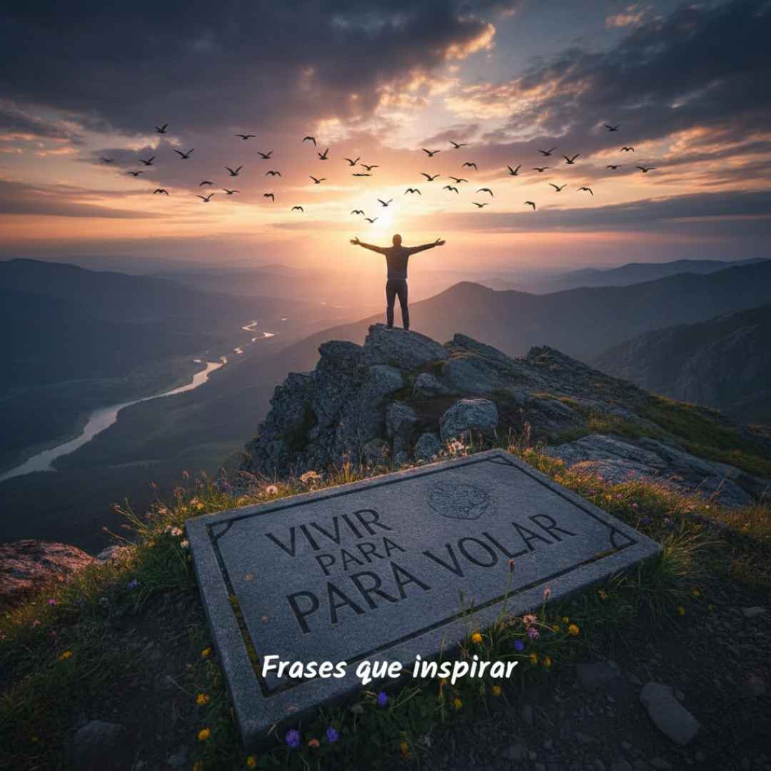 vivir para volar frases