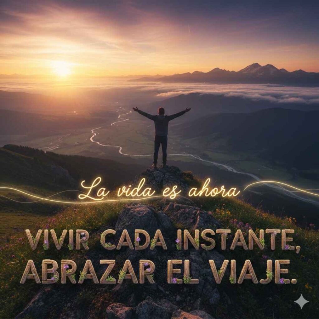 vivir la vida frases