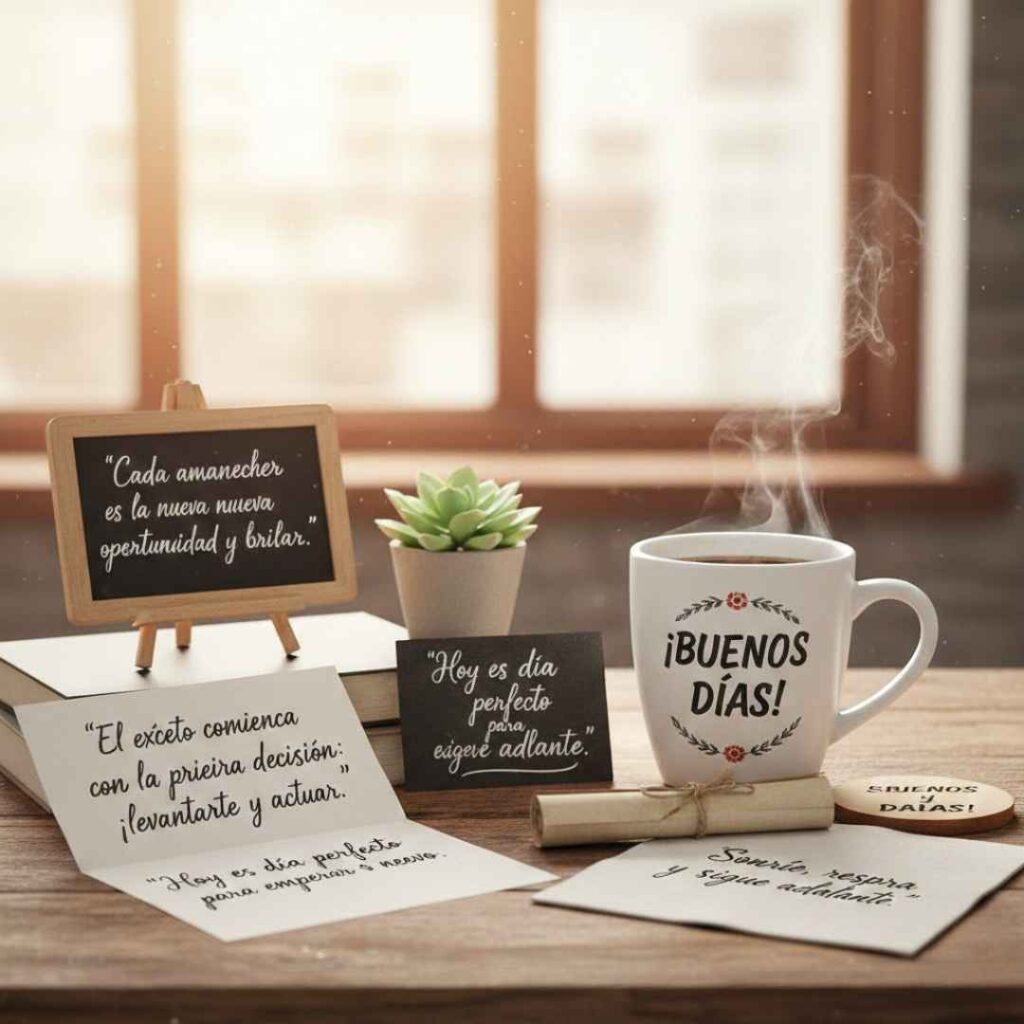 frases para empezar el dia
