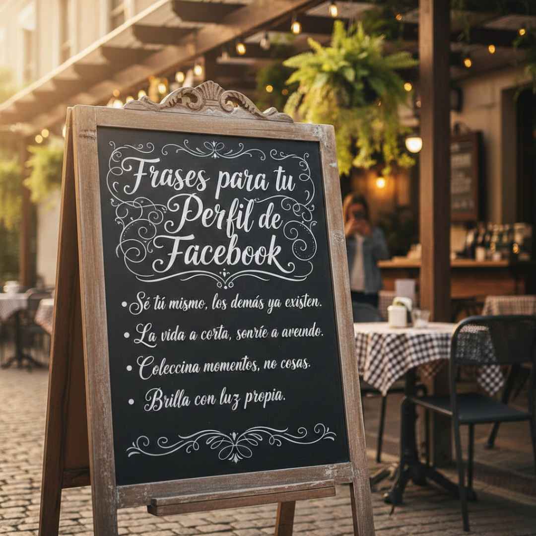 frases para foto de perfil de facebook