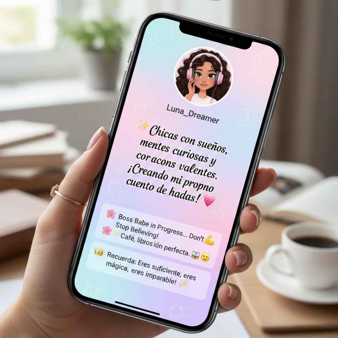 frases para info de whatsapp para chicas