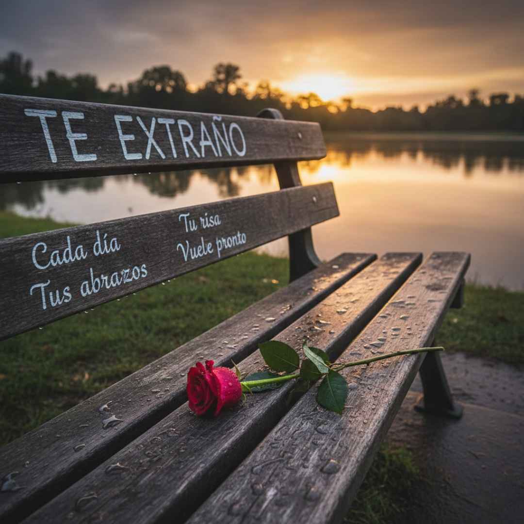 frases te extraño