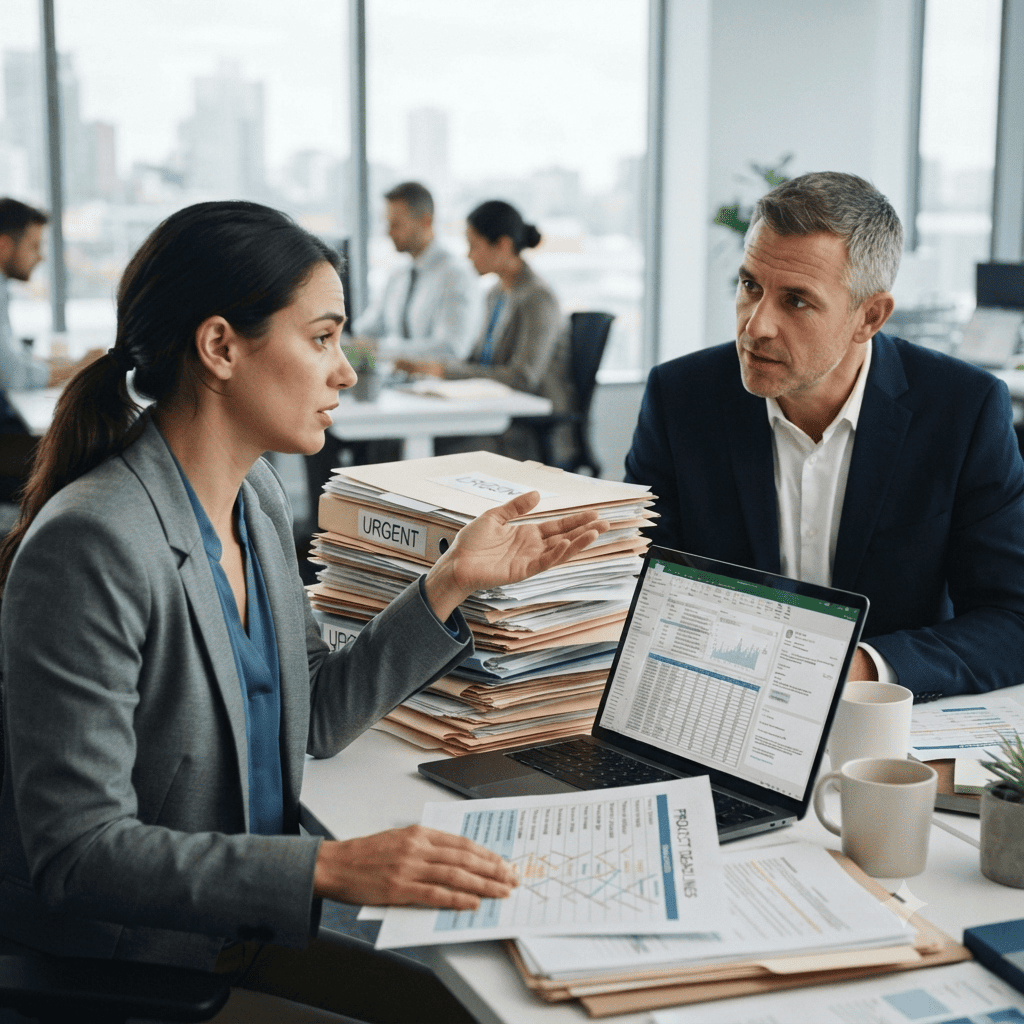 cómo decirle a tu jefe que estás sobrecargado de trabajo