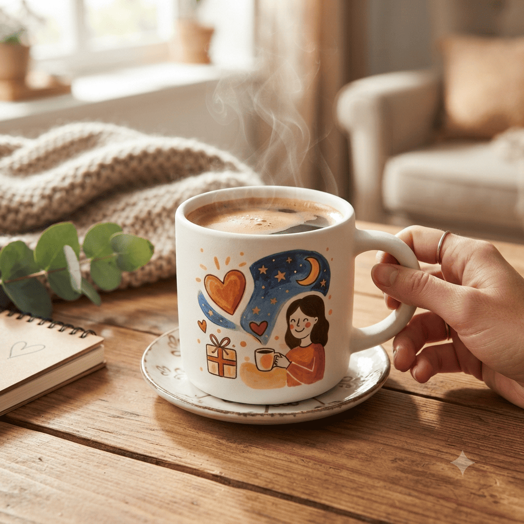 mensajes para poner en una taza de café de regalo