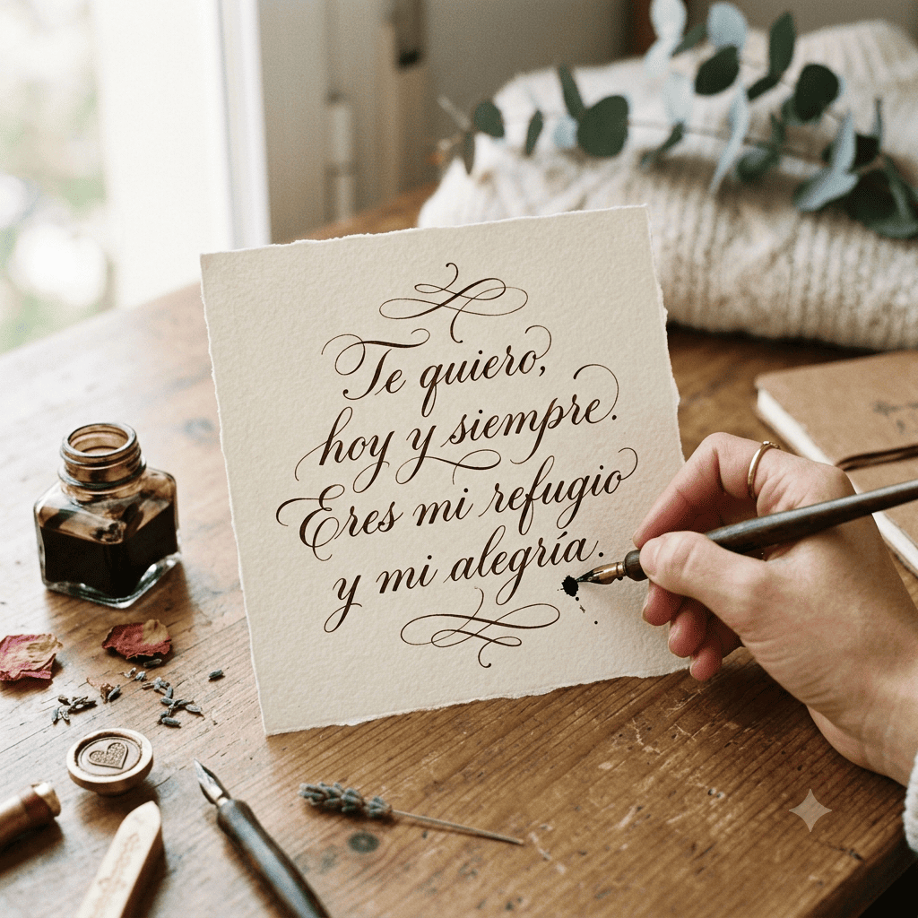 letras bonitas para escribir frases de amor a mano